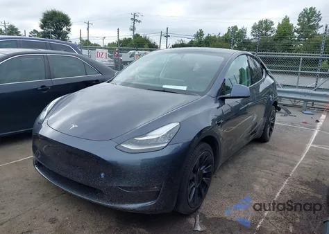 2021 Tesla Model Y Long Range Dual Motor All-Wheel Drive from USA, damaged, VIN 5YJYGAEE0MF299151